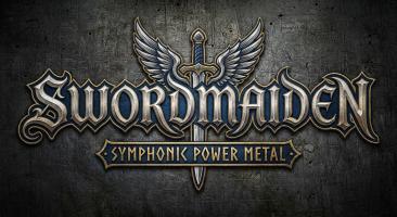 generate an image of Create a clearly readable band logo for the symphonic power metal band "Swordmaiden"